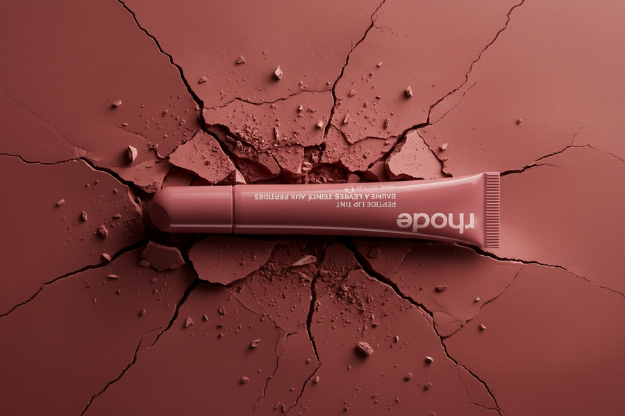 Rhode Lip Tint – Dusty Rose Mauve Cracked Earth
