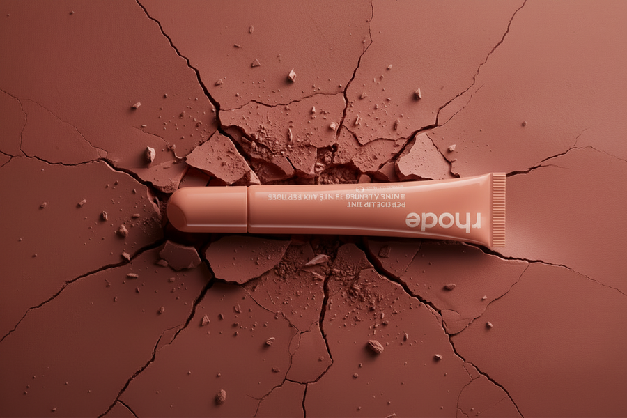 Rhode Peptide Lip Tint – Full Peach Pit Monochromatic